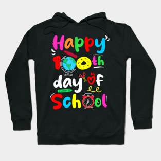 Happy 100Th Days Of School Teacher And Student Hoodie